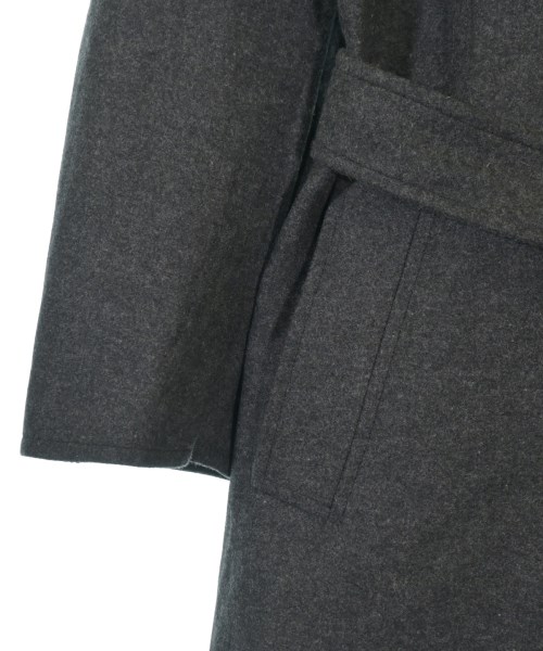 HERMES（エルメス）ステンカラーコート グレー サイズ:46(M位) メンズ/2200729775021