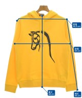 HERMES（エルメス）パーカー 黄 サイズ:XS メンズ/2200722671023