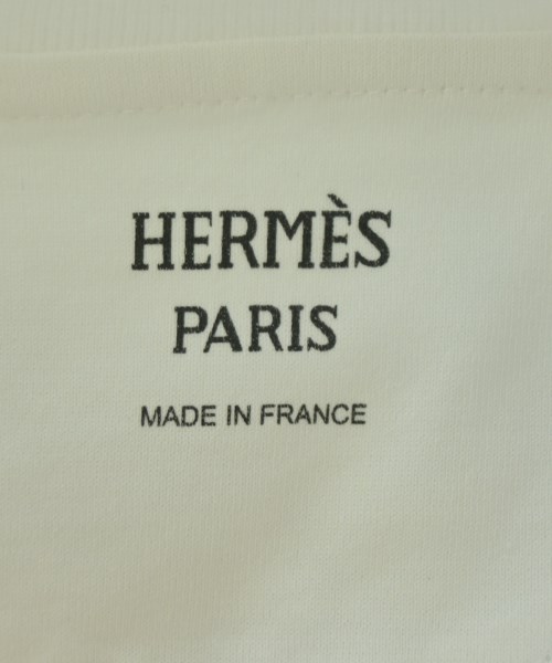 HERMES（エルメス）Tシャツ・カットソー 白 サイズ:38(S位) レディース/2200722671078