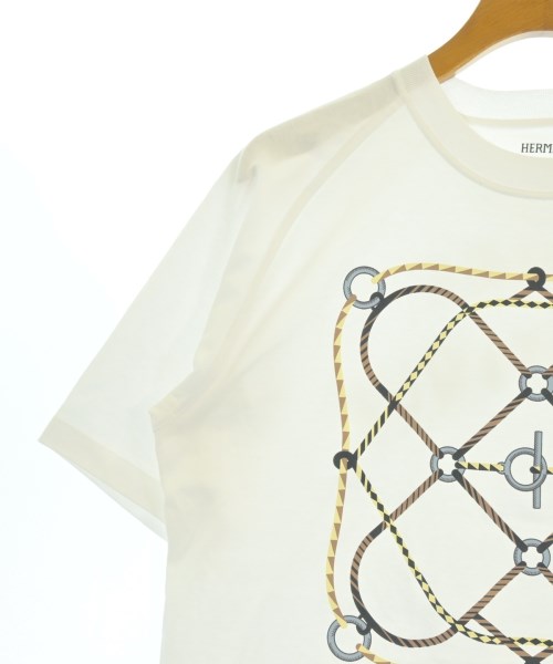 HERMES（エルメス）Tシャツ・カットソー 白 サイズ:38(S位) レディース/2200722671078
