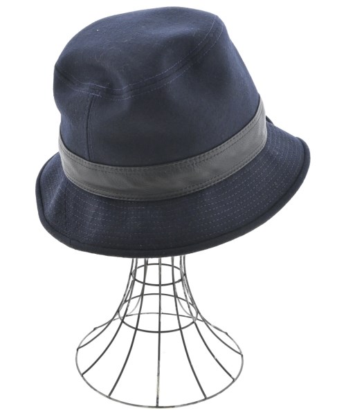 HERMES（エルメス）ハット 紺 サイズ:59 レディース/2200731508037