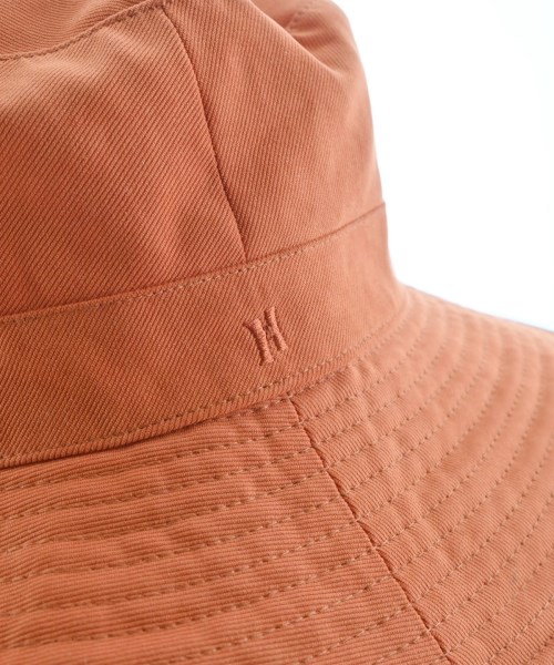 HERMES（エルメス）ハット オレンジ サイズ:57 レディース/2200731852062