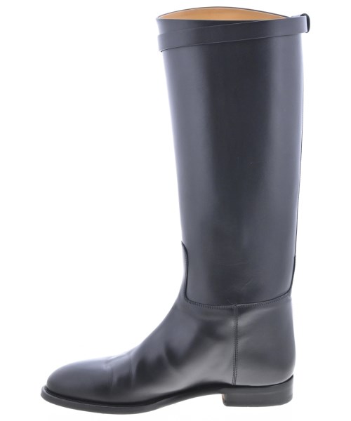 HERMES（エルメス）ブーツ 黒 サイズ:EU37 1/2(24cm位) レディース/2200731819010