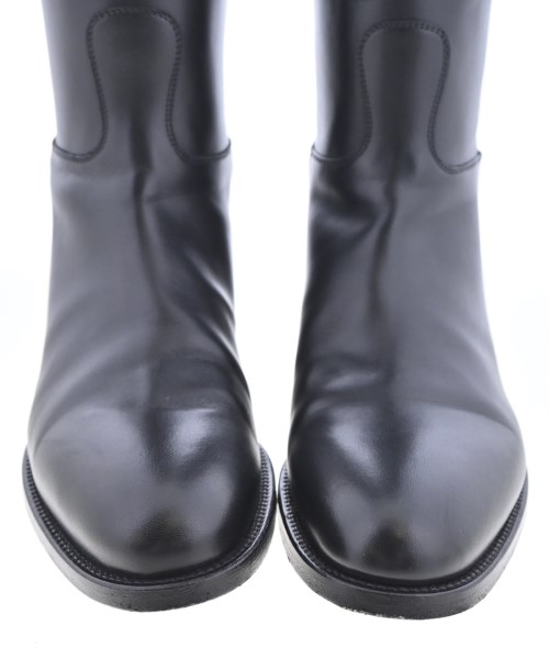 HERMES（エルメス）ブーツ 黒 サイズ:EU37 1/2(24cm位) レディース/2200731819010