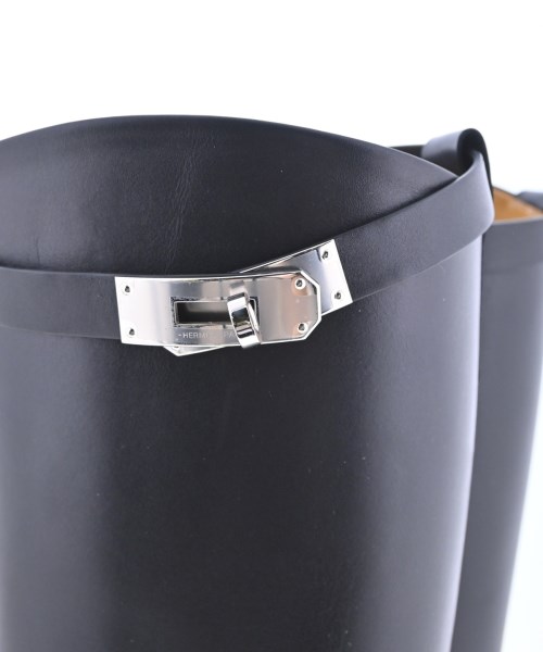 HERMES（エルメス）ブーツ 黒 サイズ:EU37 1/2(24cm位) レディース/2200731819010
