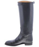 HERMES（エルメス）ブーツ 黒 サイズ:EU37 1/2(24cm位) レディース/2200731819010