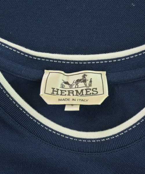 HERMES（エルメス）Tシャツ・カットソー 青 サイズ:L メンズ/2200732162221