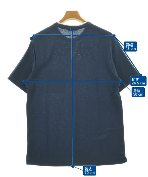 HERMES（エルメス）Tシャツ・カットソー 青 サイズ:L メンズ/2200732162221