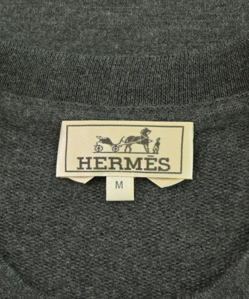 HERMES（エルメス）ニット・セーター グレー サイズ:M メンズ/2200732162238