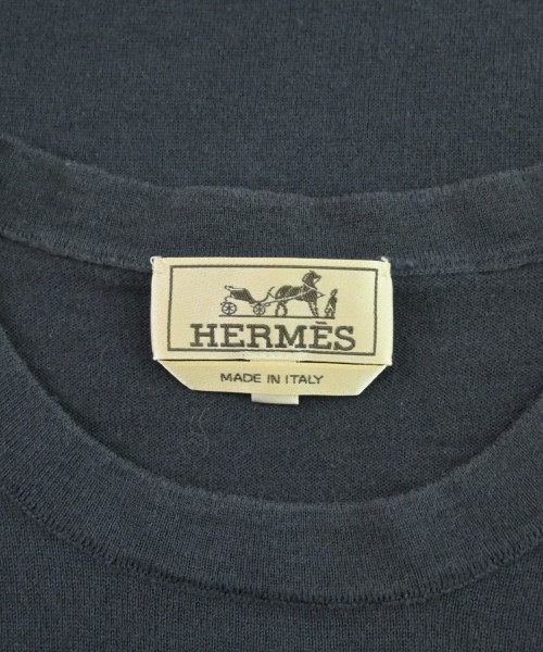 HERMES（エルメス）ニット・セーター 紺 サイズ:M メンズ/2200732162245