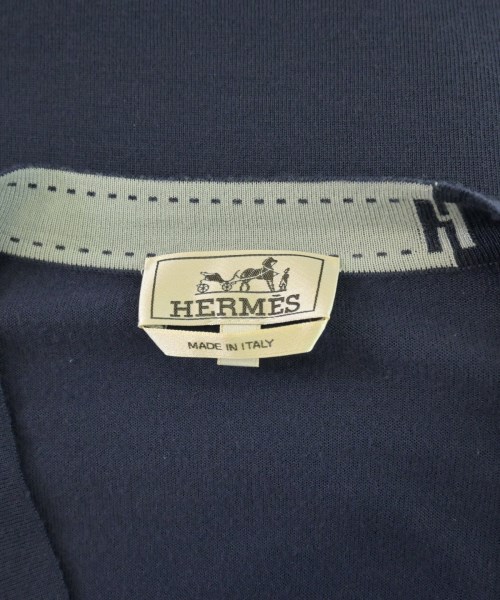HERMES（エルメス）カーディガン 紺 サイズ:L メンズ/2200732162252