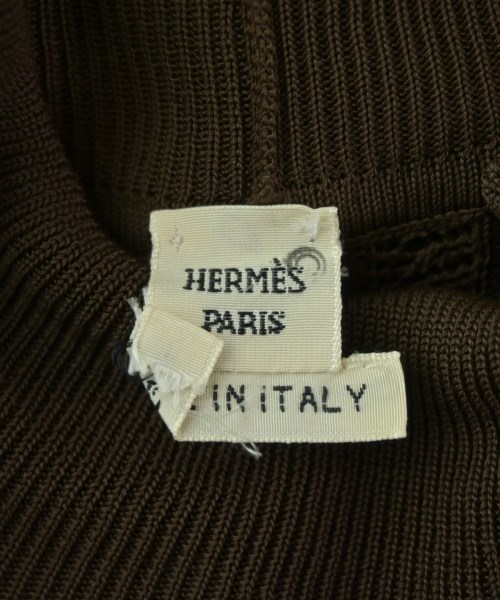 HERMES（エルメス）ベスト/ノースリーブ 茶 サイズ:SM(S位) レディース/2200733396038