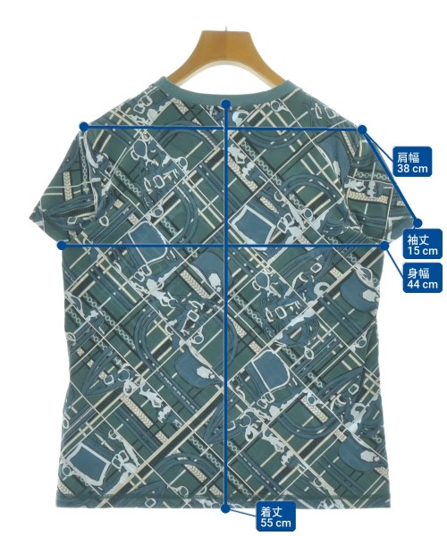 HERMES（エルメス）Tシャツ・カットソー 緑 サイズ:36(XS位) レディース/2200733537035