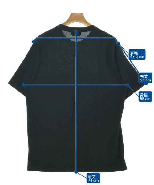 HERMES（エルメス）Tシャツ・カットソー 黒 サイズ:XL メンズ