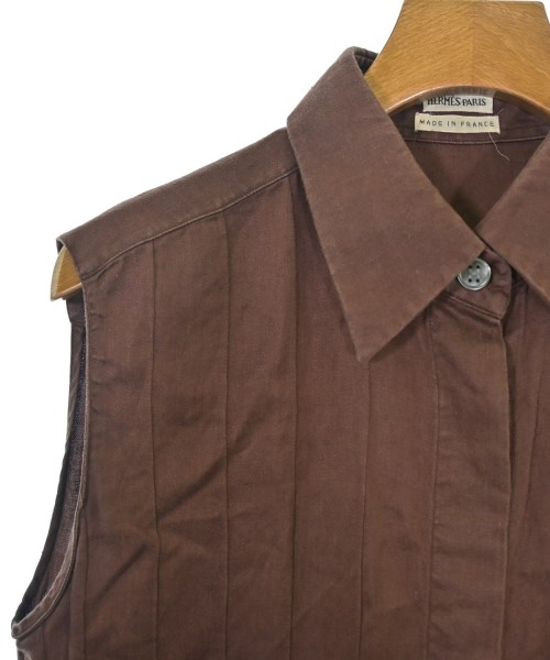 HERMES（エルメス）ワンピース 茶 サイズ:40(M位) レディース/2200733745010