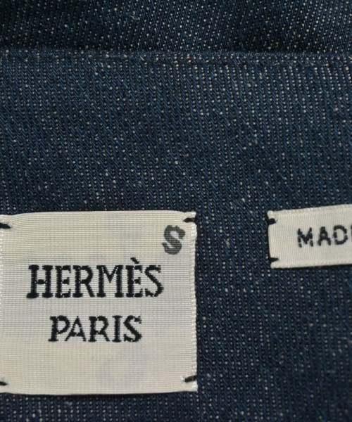 HERMES（エルメス）ロング・マキシ丈スカート 紺 サイズ:38(S位) レディース/2200733996023