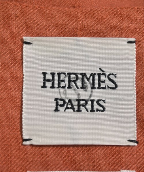 HERMES（エルメス）コート オレンジ サイズ:36(XS位) レディース/2200734683069