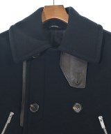 HERMES（エルメス）ピーコート 黒 サイズ:50(XL位) メンズ/2200734820013