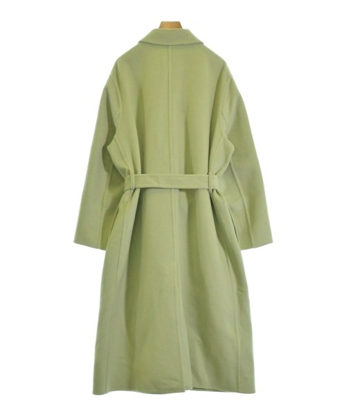 HERMES（エルメス）ステンカラーコート 緑 サイズ:42/42(L位) レディース/2200734619013