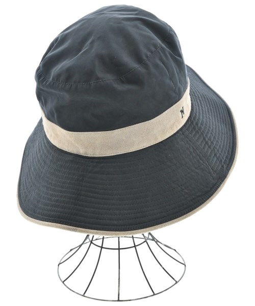 HERMES（エルメス）ハット 紺 サイズ:57 レディース/2200734890085