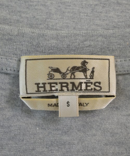 HERMES（エルメス）Tシャツ・カットソー グレー サイズ:S メンズ/2200735482104