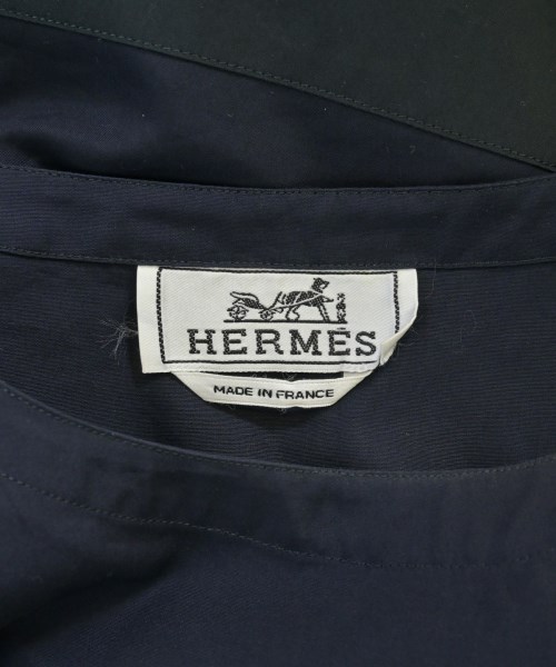 HERMES（エルメス）カジュアルシャツ 紺 サイズ:41(XL位) メンズ/2200735624016