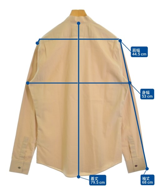 HERMES（エルメス）カジュアルシャツ ベージュ サイズ:40(L位) メンズ/2200735624054