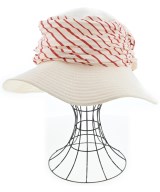 HERMES（エルメス）ハット 白 サイズ:56 レディース/2200735624061