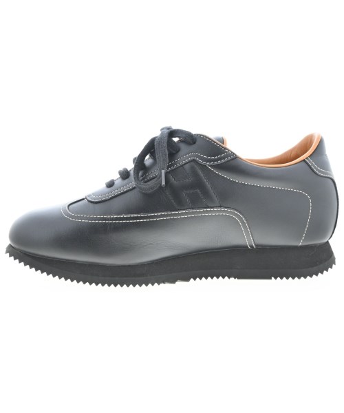 HERMES（エルメス）スニーカー 黒 サイズ:41(25.5cm位) メンズ/2200719870040