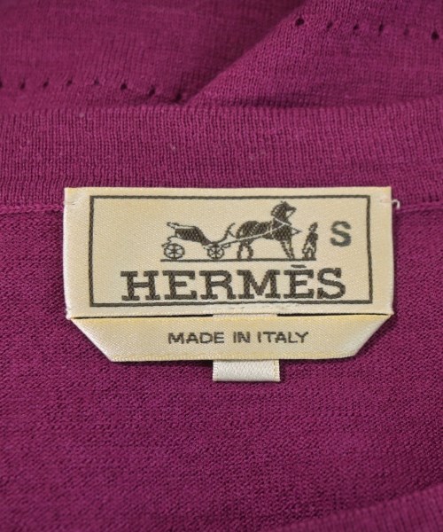 HERMES（エルメス）ニット・セーター 紫 サイズ:XL メンズ/2200713725049