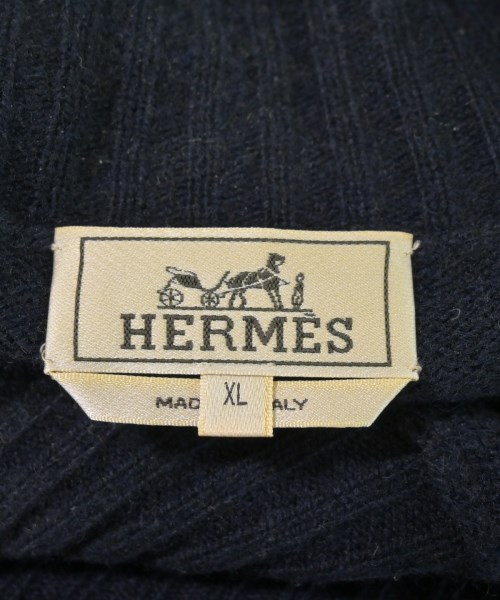 HERMES（エルメス）ニット・セーター 紺 サイズ:XL メンズ/2200713725063
