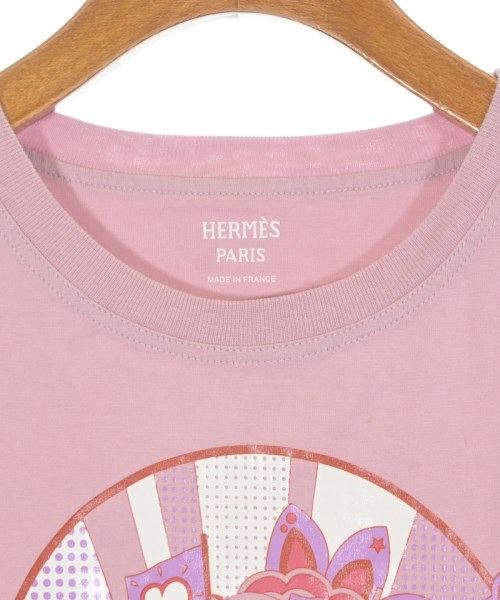 HERMES（エルメス）Tシャツ・カットソー ピンク サイズ:38(S位) レディース/2200720272208