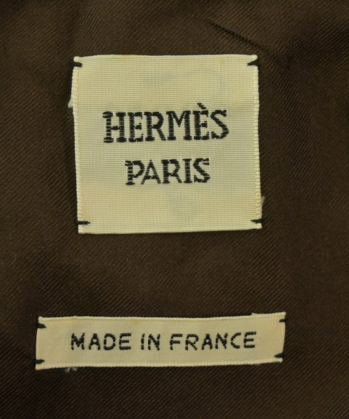 HERMES（エルメス）ひざ丈スカート 茶 サイズ:36(XS位) レディース/2200720342079