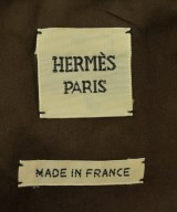 HERMES（エルメス）ひざ丈スカート 茶 サイズ:36(XS位) レディース/2200720342079