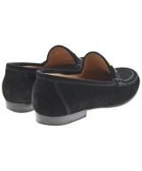 HERMES（エルメス）モカシン/デッキシューズ 黒 サイズ:EU37 1/2(24cm位) レディース/2200720413014