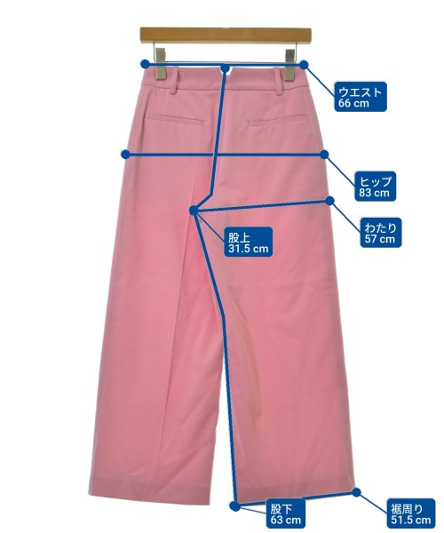 HERMES（エルメス）スラックス ピンク サイズ:34(XXS位) レディース/2200720443035