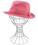 HERMES（エルメス）ハット 赤 サイズ:57 レディース/2200720443042
