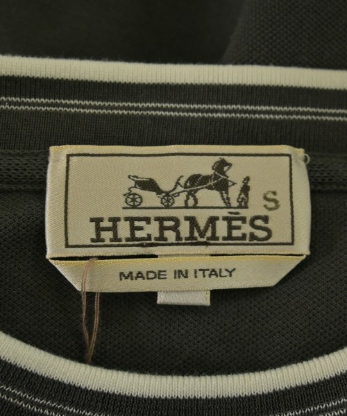 HERMES（エルメス）Tシャツ・カットソー グレー サイズ:S メンズ/2200721489261