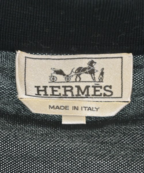 HERMES（エルメス）ポロシャツ 黒 サイズ:S メンズ/2200721916026