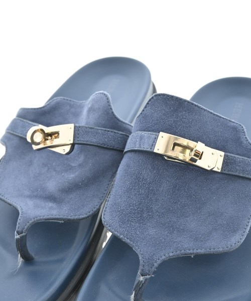 HERMES（エルメス）サンダル 紺 サイズ:EU37(23.5cm位) レディース/2200722057032