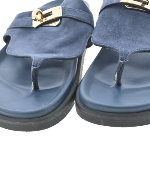 HERMES（エルメス）サンダル 紺 サイズ:EU37(23.5cm位) レディース/2200722057032