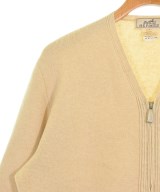 HERMES（エルメス）カーディガン ベージュ サイズ:L メンズ/2200722099049