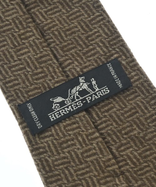 HERMES（エルメス）ネクタイ 茶 サイズ:- メンズ/2200722262108