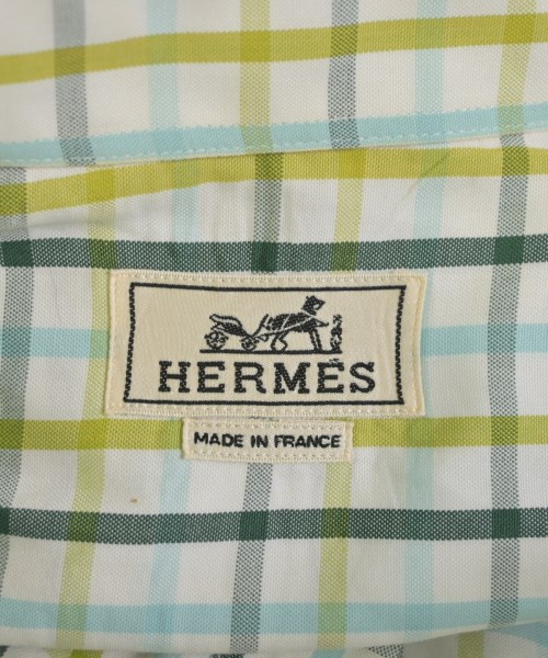 HERMES（エルメス）カジュアルシャツ 白 サイズ:40(L位) メンズ/2200718647025