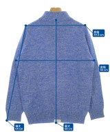HERMES（エルメス）カーディガン 青 サイズ:M メンズ/2200722708095