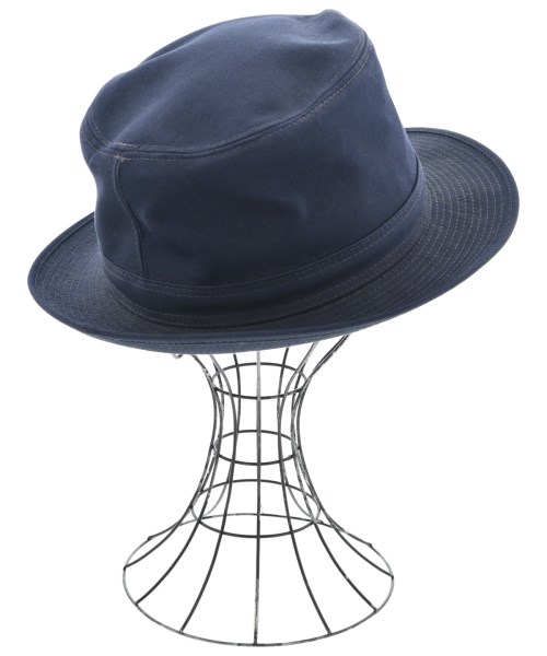 HERMES（エルメス）ハット 紺 サイズ:59cm メンズ/2200722735046