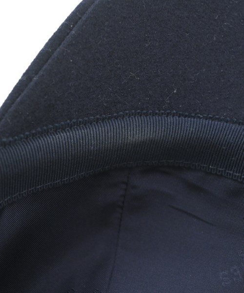 HERMES（エルメス）キャップ 紺 サイズ:58 レディース/2200722460689