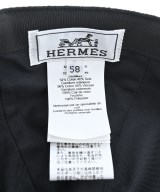 HERMES（エルメス）キャップ 黒 サイズ:58 レディース/2200722460702