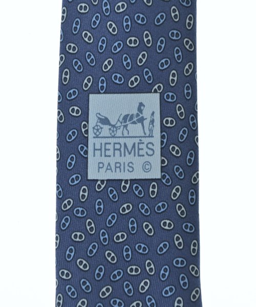HERMES（エルメス）ネクタイ 紺 サイズ:- メンズ/2200722881064