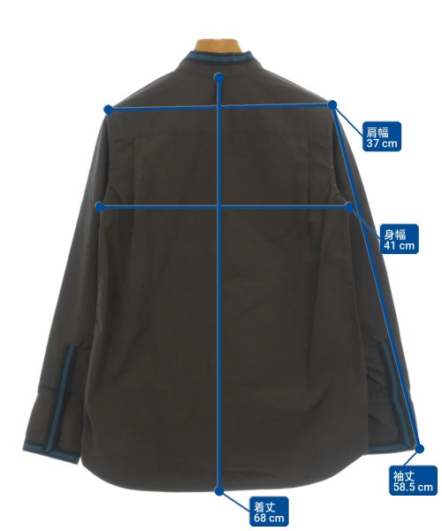 HERMES（エルメス）ブラウス 茶 サイズ:34(XS位) レディース/2200713526554